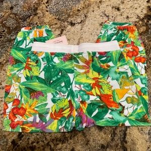 NEW! Juicy Couture Girls Terrycloth Tropical Capris Size Large 14 Twins Sisters